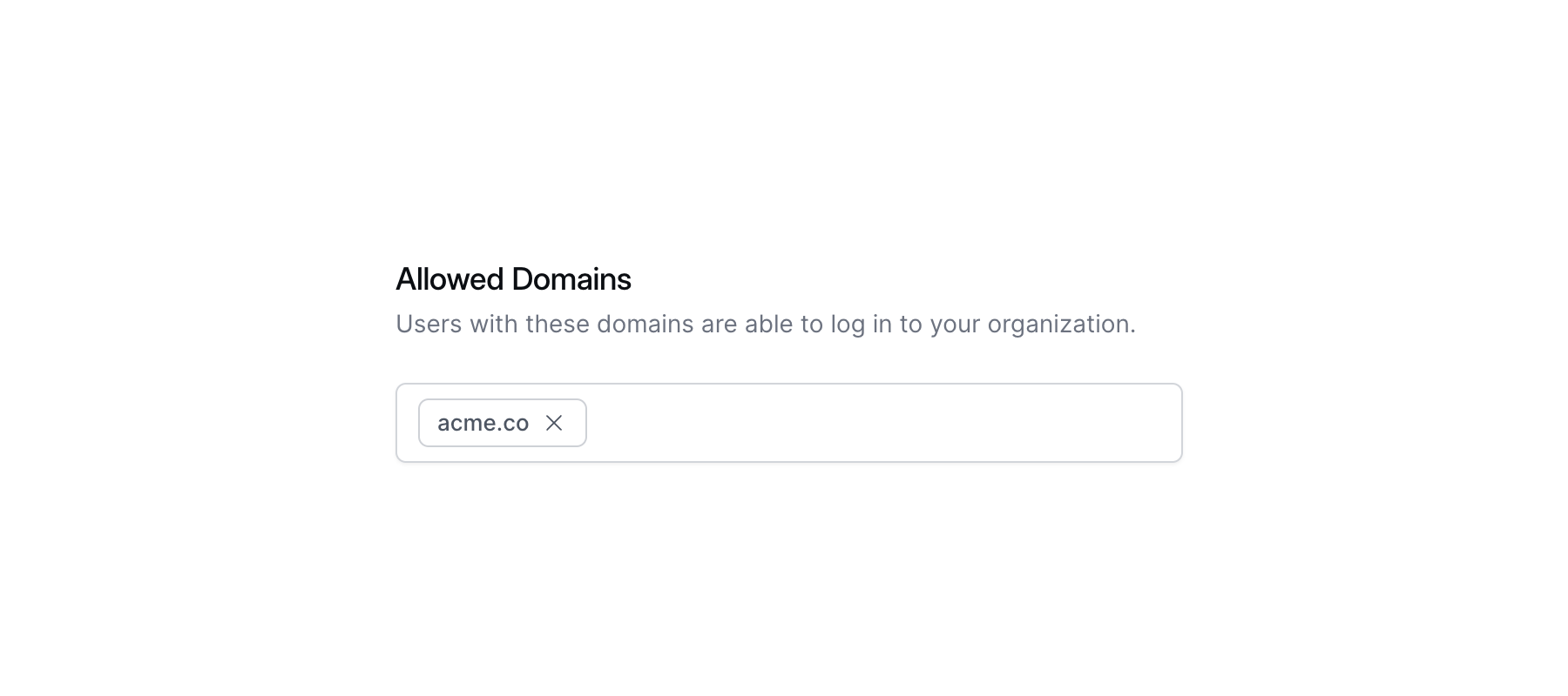 allowed domains